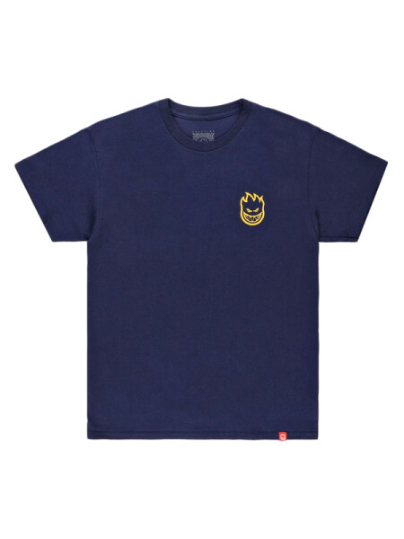 Spitfire LIL BIGHEAD NAVY GOLD pánské tričko krátkým rukávem