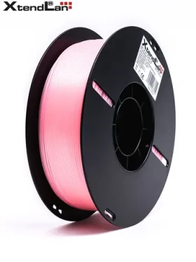 XtendLan PLA filament svítící růžová / Struna pro 3D tiskárnu / PLA / 1.75mm / 1kg (3DF-LPLA1.75-PK 1kg)