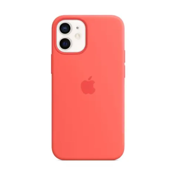 Apple iPhone 12 mini Silicone Case with MagSafe Pink Citrus MHKP3ZM/A