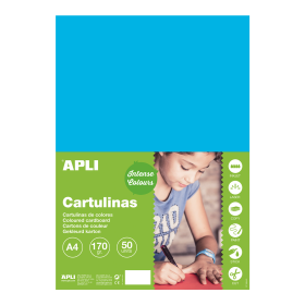 APLI A4, 170 středně modrý