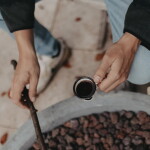 Eulenschnitt Smaltovaný hrnek na espresso Heart 70 ml, bílá barva, kov