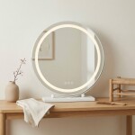 REA - Zrcadlo LED MAKE-UP White 50 cm HOM-12021