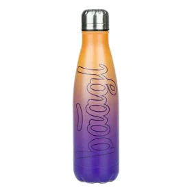 BAAGL Termoláhev s kovovým víčkem Gradient žluto-fialová 500 ml (A-34465)