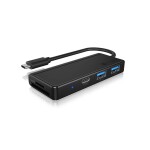 Hyper USB-C Univerzální dokovací stanice pro MacBook M1 / 2 x USB-C / 2 x HDMI / 2 x USB 3.0 / RJ45 / MicroSD / SD / pod (HDM1H-GL)