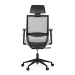 Kancelářská židle, synchronní mechanismus, šedá síťovina, KA-V3329 GREY