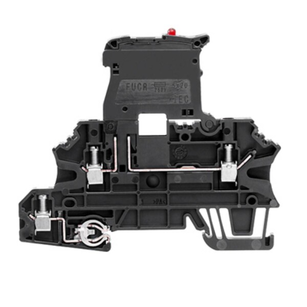 Weidmüller 1163050000 jisticí řadová svorka šroubovací černá 50 ks