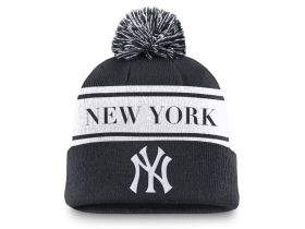Nike Pánská zimní čepice New York Yankees MLB Peak Standard Cuff Pom Beanie
