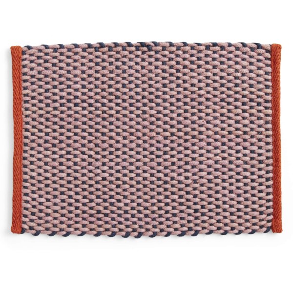 HAY Jutová rohožka Pink 50 × 70 cm, růžová barva, textil