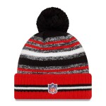 New Era Pánská zimní čepice Atlanta Falcons NFL Throwback 2021 Sideline Sport Knit