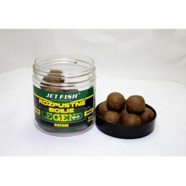 Jet Fish Boilies Legend Range Biocrab 250ml 24mm (000126)