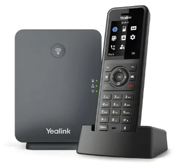 Yealink SIP-W77P černá / VoIP telefon / SIP DECT / 1.8" TFT / Bluetooth / PoE (1302027)