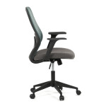 Kancelářská židle, houpací mechanismus, zelená síťovina, KA-V3149 GRN