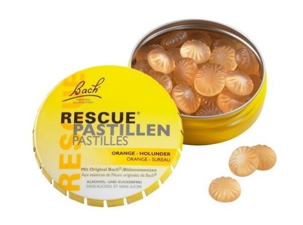 Bachovy květové esence Krizové pastilky Pastilles Pomeranč 50 g