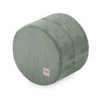 PLUSH NEST PLUSH NEST Podlahový puf kulatý Ø 40 × 30 cm Manšestr zelený