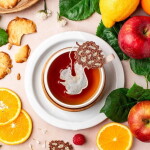 TEA HERITAGE Černý čaj Squirrel Pumpkin – 5 ks, oranžová barva, papír, textil