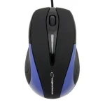 Esperanza EM102B Sirius černo-modrá / optická myš / 800 DPI / USB / 3 tlačítka + kolečko / blister (EM102B)