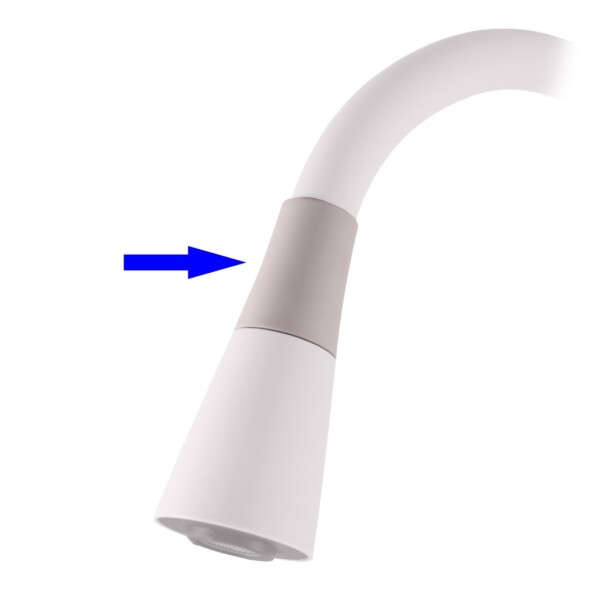 RAV Slezák - Plastový kužel na sprchu PS0013S (SR0013S) , Šedá PD0112S PD0112S