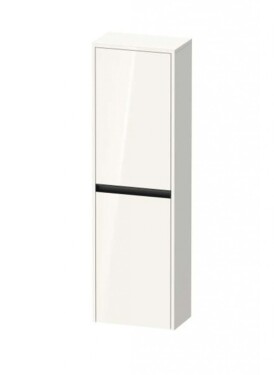 DURAVIT - Ketho.2 Skříňka 132x40x24 cm, 2 dvířka, panty vlevo, lesklá bílá K21319L22220000