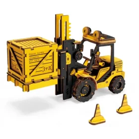 ROBOTIME Rokr 3D dřevěné puzzle Vysokozdvižný vozík 139 ks