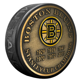 Mustang Puk Boston Bruins NHL Stanley Cup Years Gold Medallion