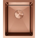 MEXEN - Trixo ocelový dřez 1-bowl 370 x 440 mm, měď 6412371000-65