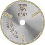 PFERD 68407103 D1A1R 75-2-10 D 357 GAG diamantový řezný kotouč Průměr 75 mm Ø otvoru 10 mm Duroplast , Technická keramik