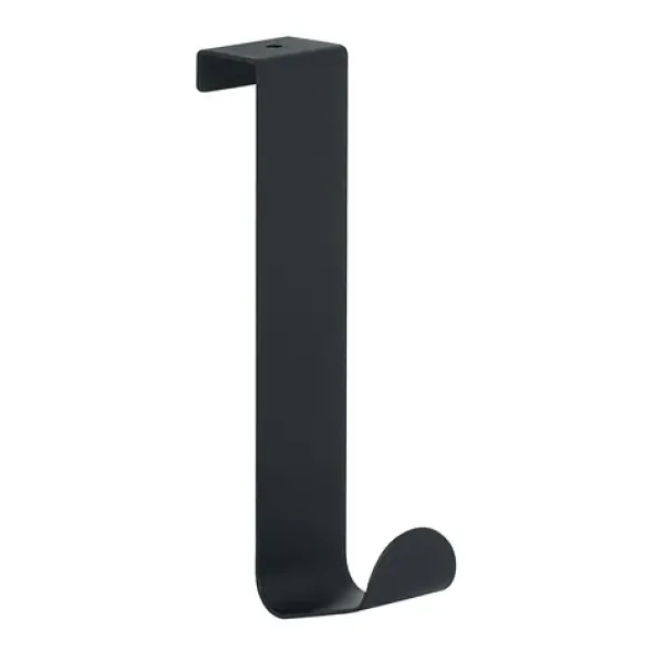 Spirella LIFT černá / Závěsný háček na dveře / 19 mm / ocel