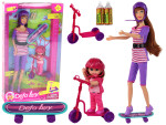 Mamido Sada panenek Lucy se skateboardem fialová