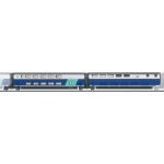 Roco 74030 3dílná sada průběžných vozů ICE 1 Redesign 2005 značky DB-AG Třída 1, třída Avmz 801.0, třída 2, třída Bvmz 8