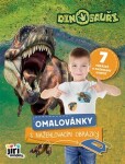 Omalovánky nažehlovacími obrázky Dinosauři