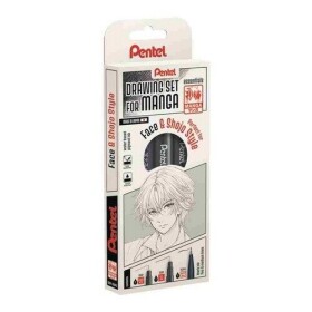 Sada popisovačů pro MANGA Pentel Face&Shojo Style