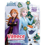 Vánoce Ledovém království Samolepková knížka