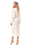 Dámský župan 2314 Duo cream - L&L krémová XXL