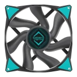 Iceberg Thermal IceGALE černá / Ventilátor / 140 mm / 1600 RPM / 96 CFM / 36 dB / PWM (ICEGALE14-C0A)