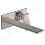 IDEAL STANDARD - Conca Tap Umyvadlová baterie pod omítku, výtok 220 mm, Silver Storm A7372GN