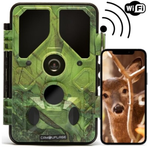 Camouflage EZ45 Wifi/Bluetooth / fotopast / Full HD / 24MP / fotografie / video / PIR čidlo (12121280)