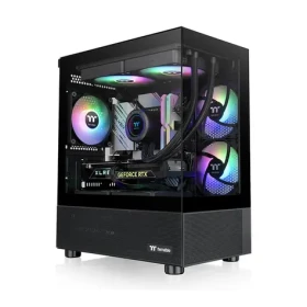 THERMALTAKE View 170 TG ARGB černá / mATX / 2x USB-A 3.0 / 3x 120mm RGB / bez zdroje / průhledná bočnice (CA-1Z4-00M1WN-00)