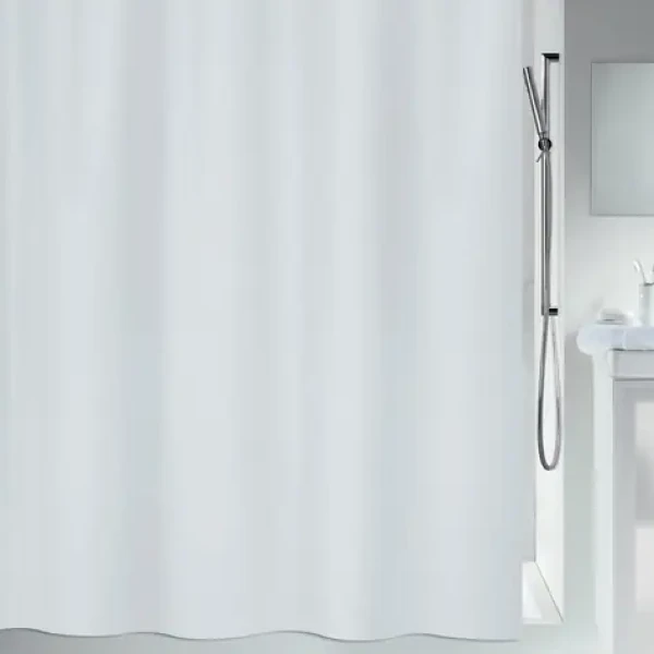 Spirella MAYA sprchový závěs 180 x 200 cm bílý / polyester (7610583105608)