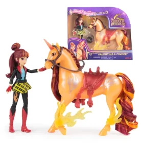 SPIN MASTER Figurka Unicorn Academy Valentina a Cinder
