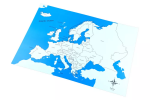 Moyo Montessori Moyo Montessori Kontrolní mapa - Evropa Nová - s popisky
