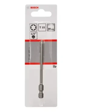 BOSCH 2607001650 / Bit Extra Hard T15 / Délka 89 mm (2607001650)