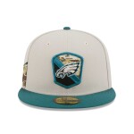 New Era Pánská kšiltovka Philadelphia Eagles NFL 2023 Salute to Service 59FIFTY Fitted Velikost: 7 1/4