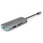 I-Tec Thunderbolt 3/USB-C Dual 4K Docking Station + USB-C to DisplayPort Cable (1,5 m) + Power Delivery 60W TB3HDMIDOCKPD