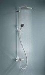GROHE - Vitalio Comfort Sprchový set s vanovým termostatem, 25x25 cm, 2 proudy, chrom 26984001