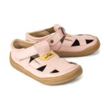 Barefoot dětské sandálky Pegres, SBF51 růžová - 34