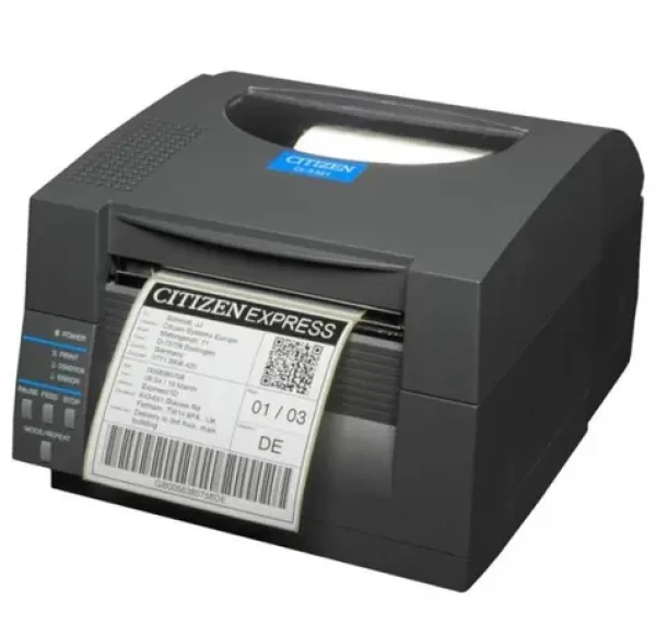 Citizen CL-S521II / Stolní tiskárna štítků / DT / 203dpi / RS-232 / USB / max. šíře média 108mm / černá (CLS521IINEBXX)