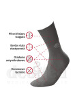 Ponožky JJW Deomed Cotton Silver tmavě modrá 35-38