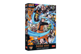 Puzzle Premium Plus - Naruto Shippuden 1000 dílků 48x68,3cm v krabici 27x40x6cm