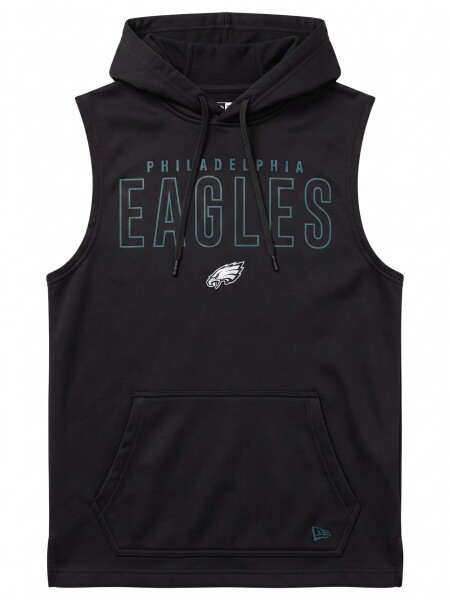 New Era Pánská mikina Philadelphia Eagles NFL 2026 Sideline Sleeveless Hoodie Velikost: S