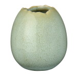 Ib Laursen Mini vázička Egg-shaped Green 6,5 cm, hnědá barva